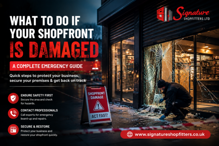 What to Do If Your Shopfront Is Damaged: A Complete Emergency Guide