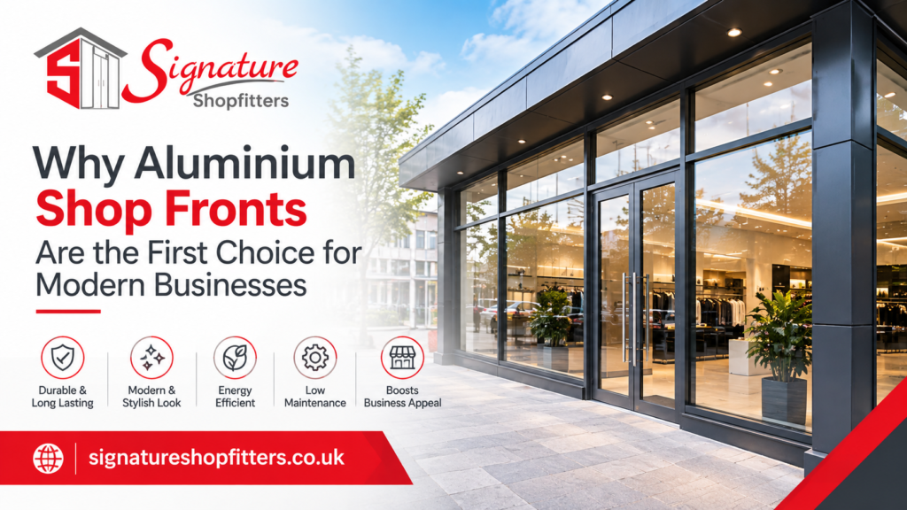 Aluminium Shop Fronts Modern Businesses